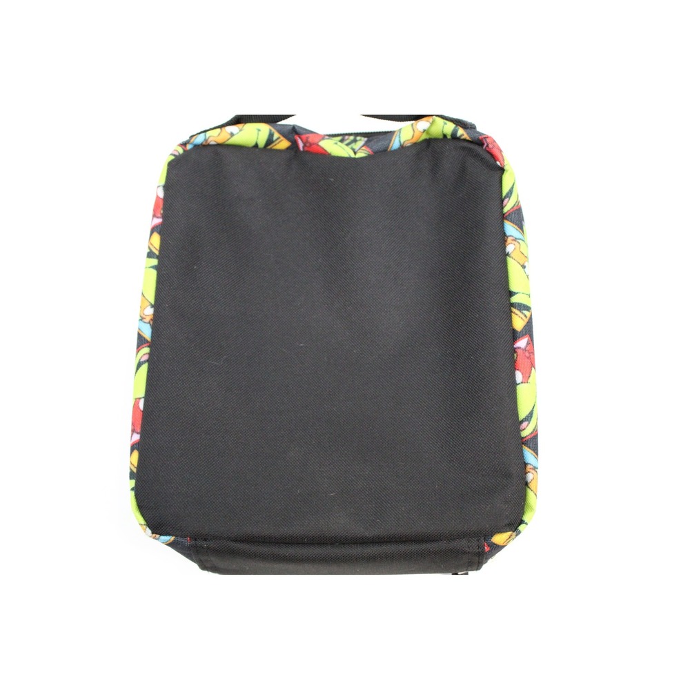 Nickelodeon Teenage Mutant Ninja Turtles Insulated Lunch Bag Black TMNT Kids - Picture 4 of 6